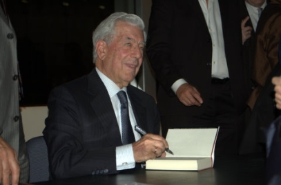 Mario Vargas Llosa in Frankfurt